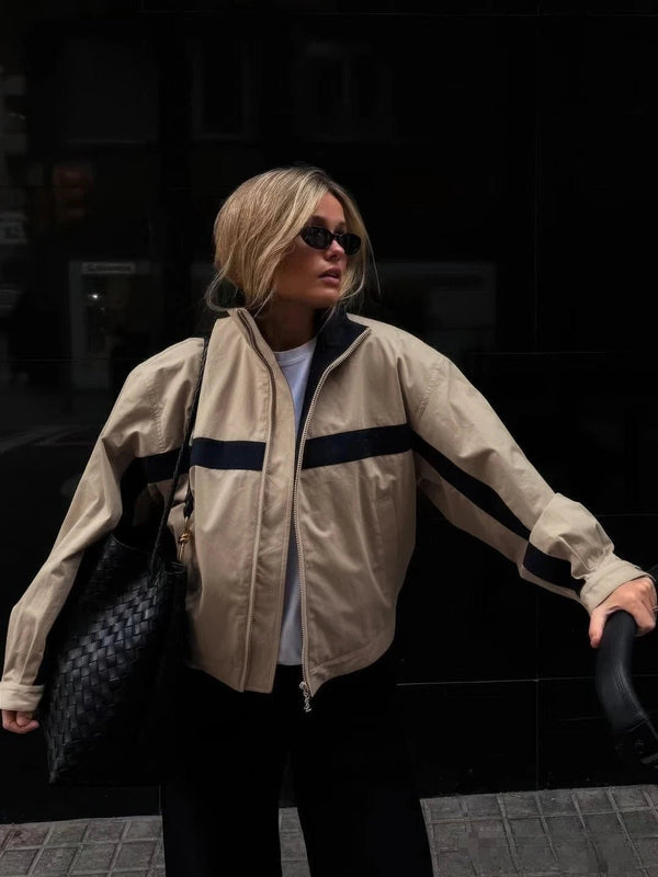Amanda Vintage Bomber Jacket