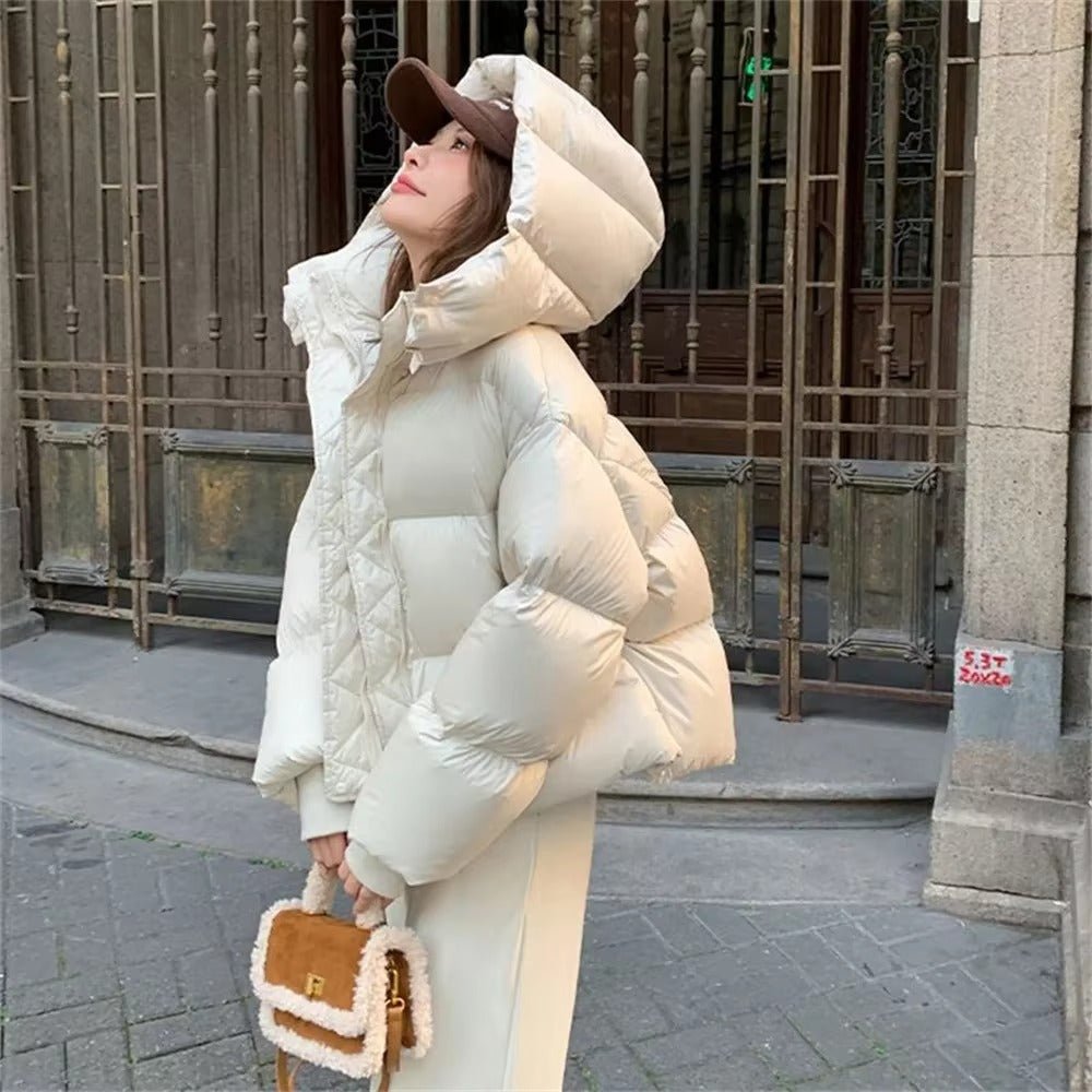 Veste matelassée épaisse à capuche Adaure
