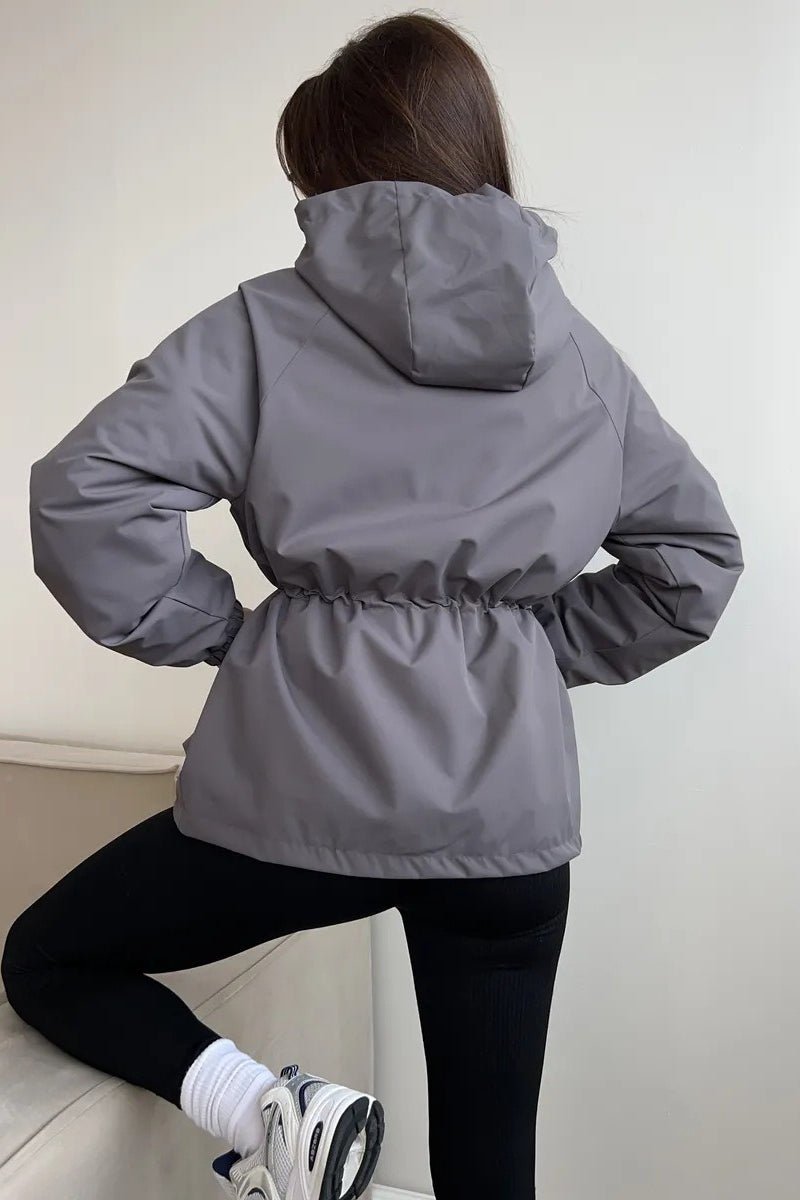 Veste imperméable à capuche Adelia