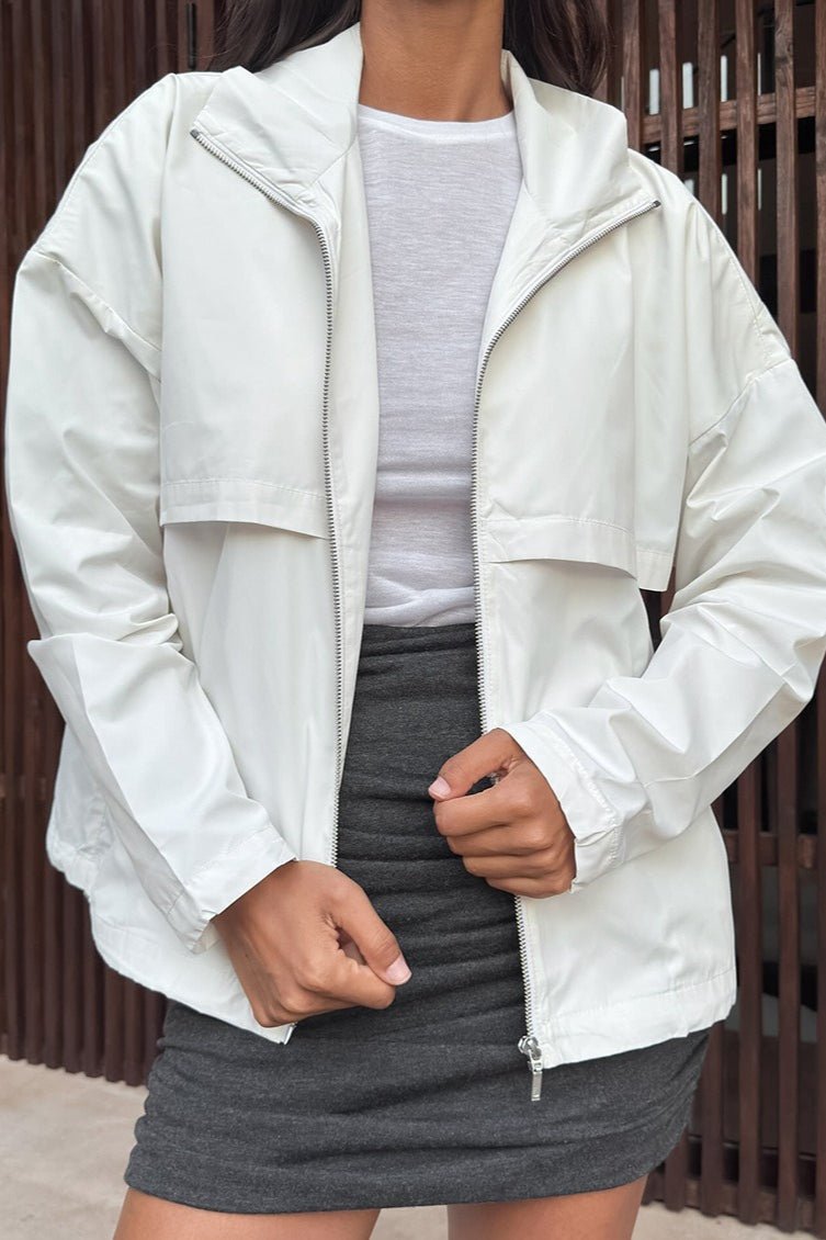 Coupe-vent zippé Agnes