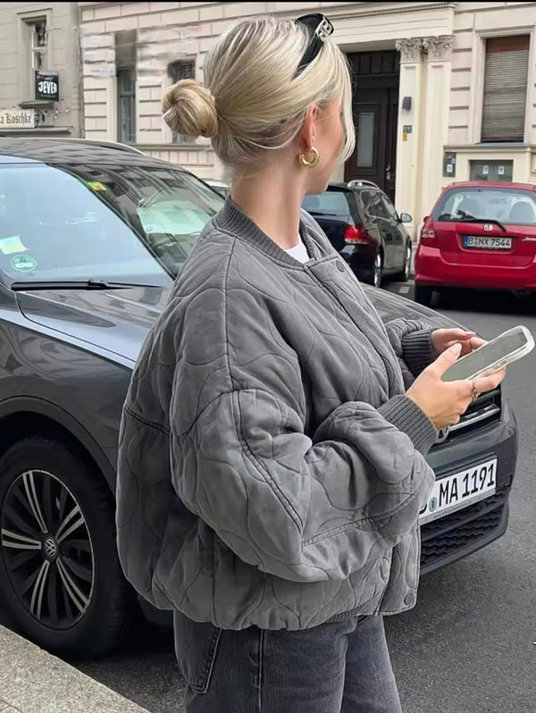 Blouson aviateur matelassé Aisima