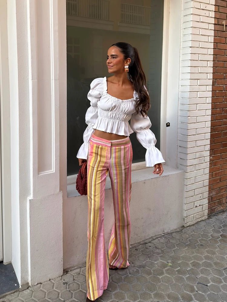 Pantalon palazzo ample Aislinn