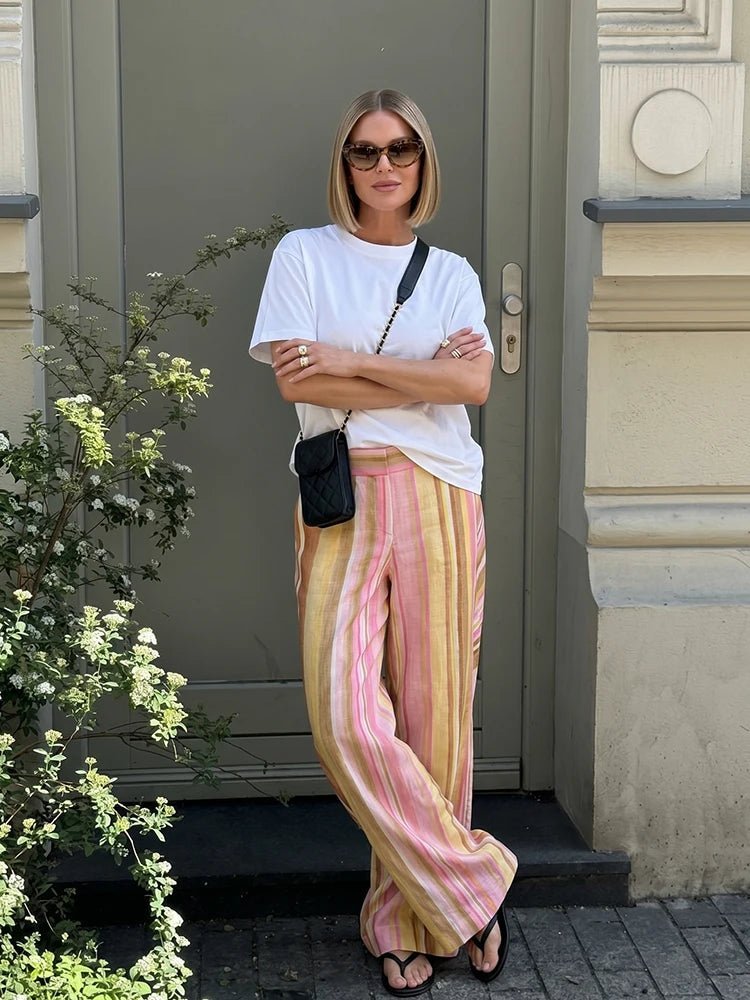 Pantalon palazzo ample Aislinn