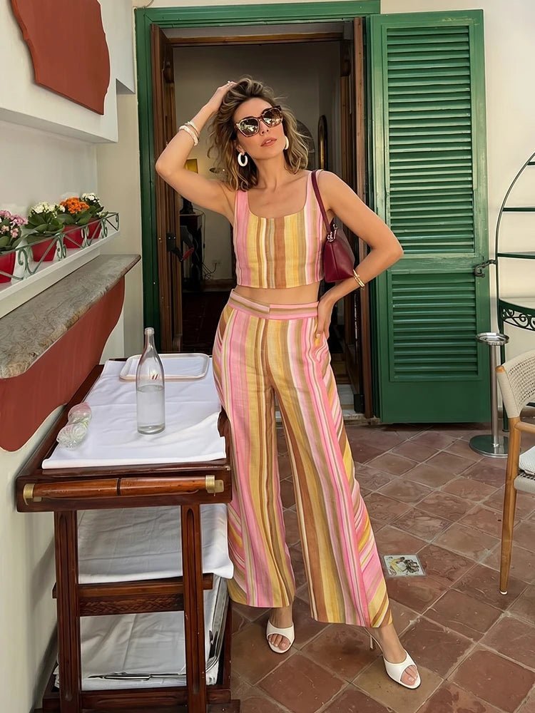 Pantalon palazzo ample Aislinn