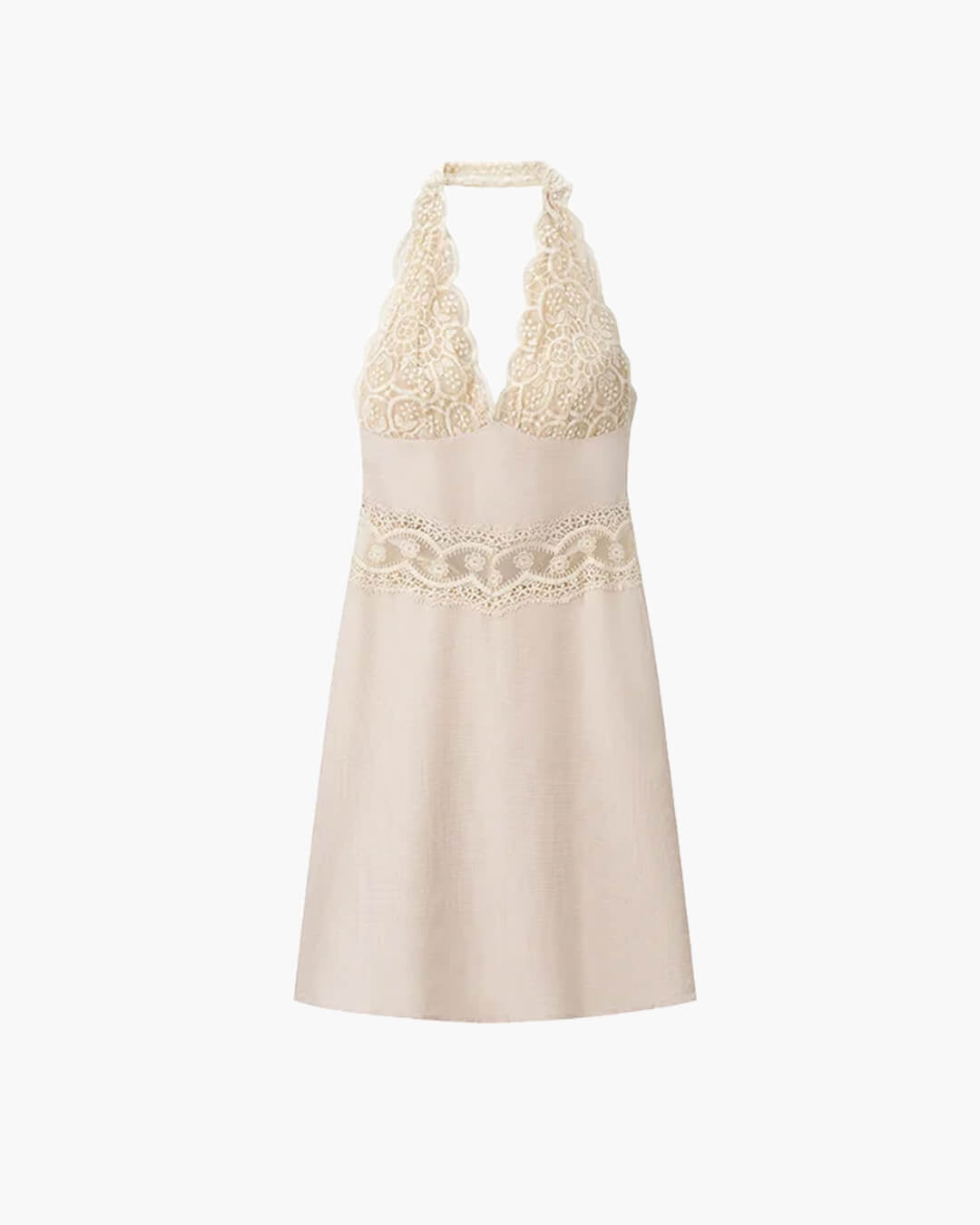 Alessa Backless Halter Dress
