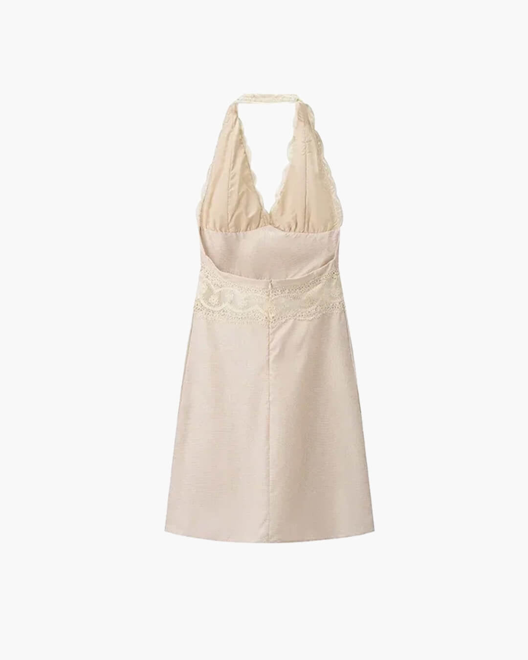 Alessa Backless Halter Dress
