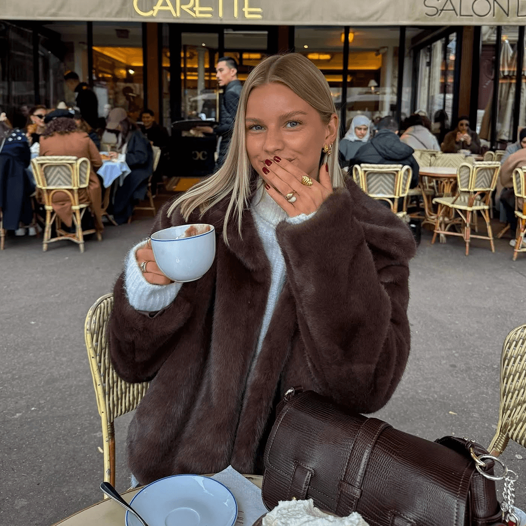 Veste en fausse fourrure Alexandra