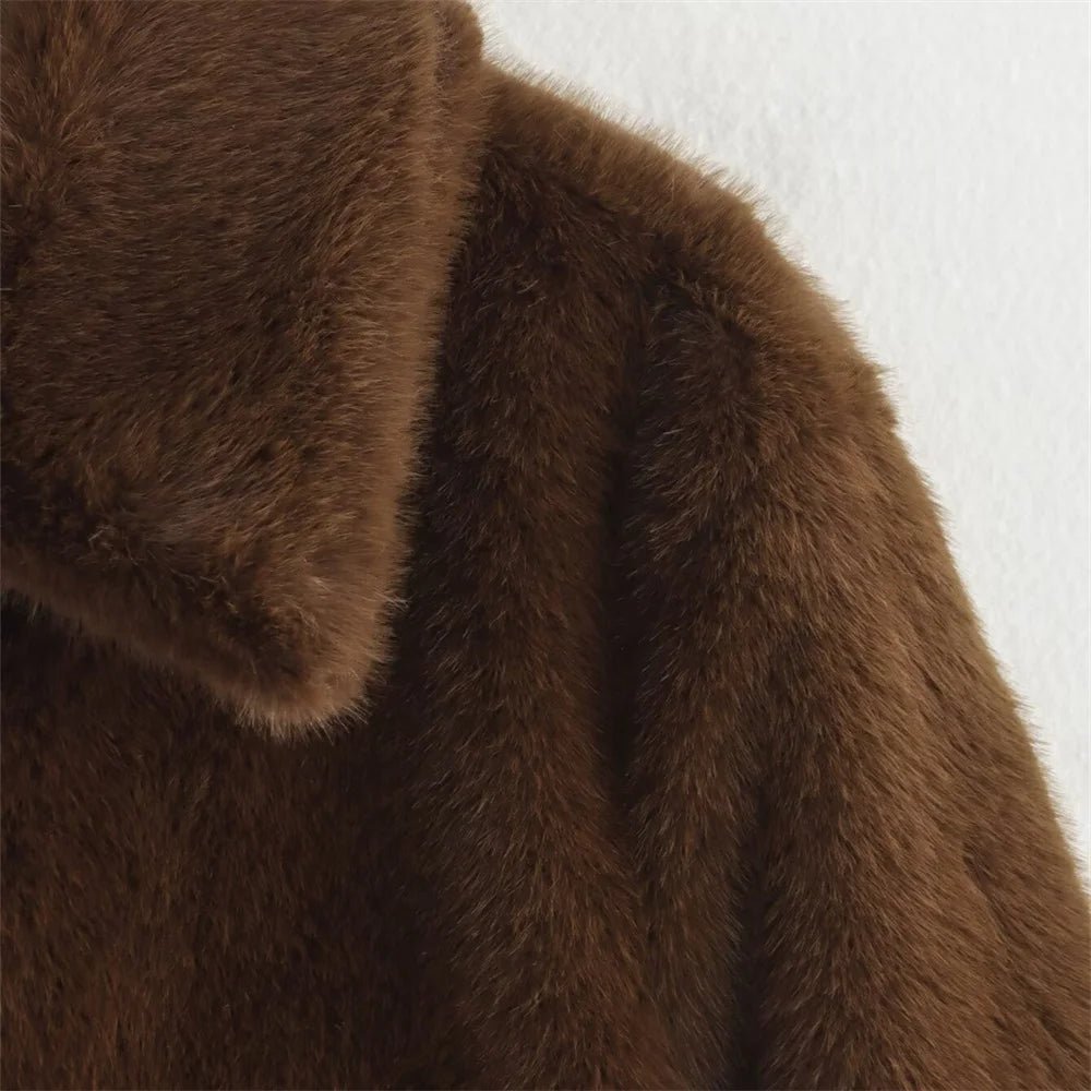 Veste en fausse fourrure Alexandra