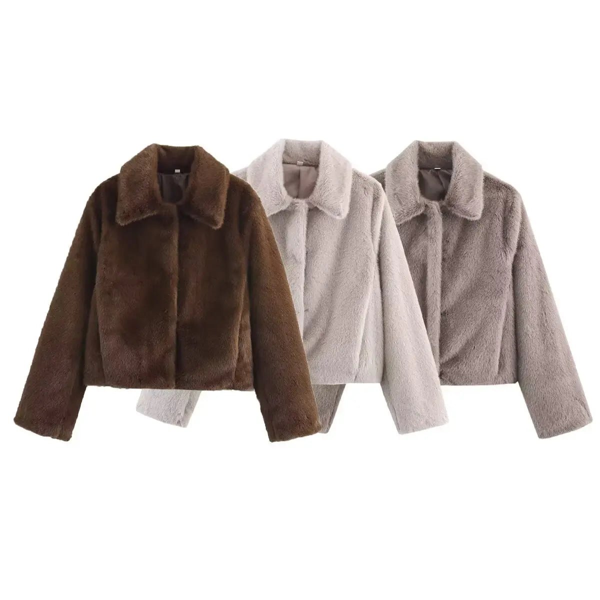 Veste en fausse fourrure Alexandra