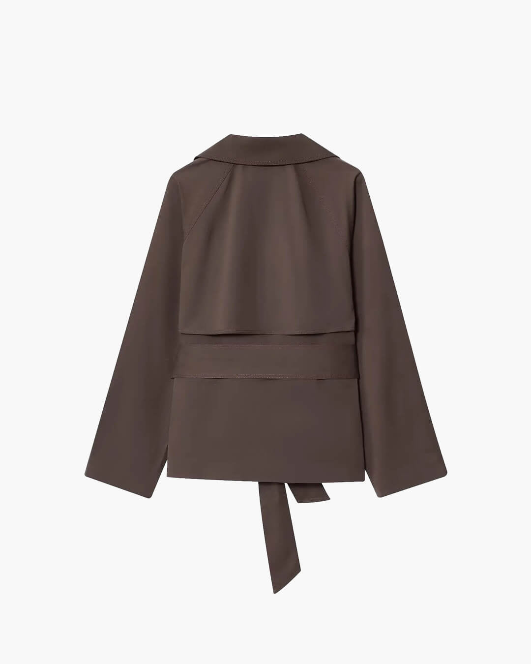 Trench-coat court Alianna ceinturé