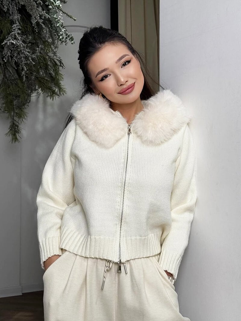 Veste en fausse fourrure Alison