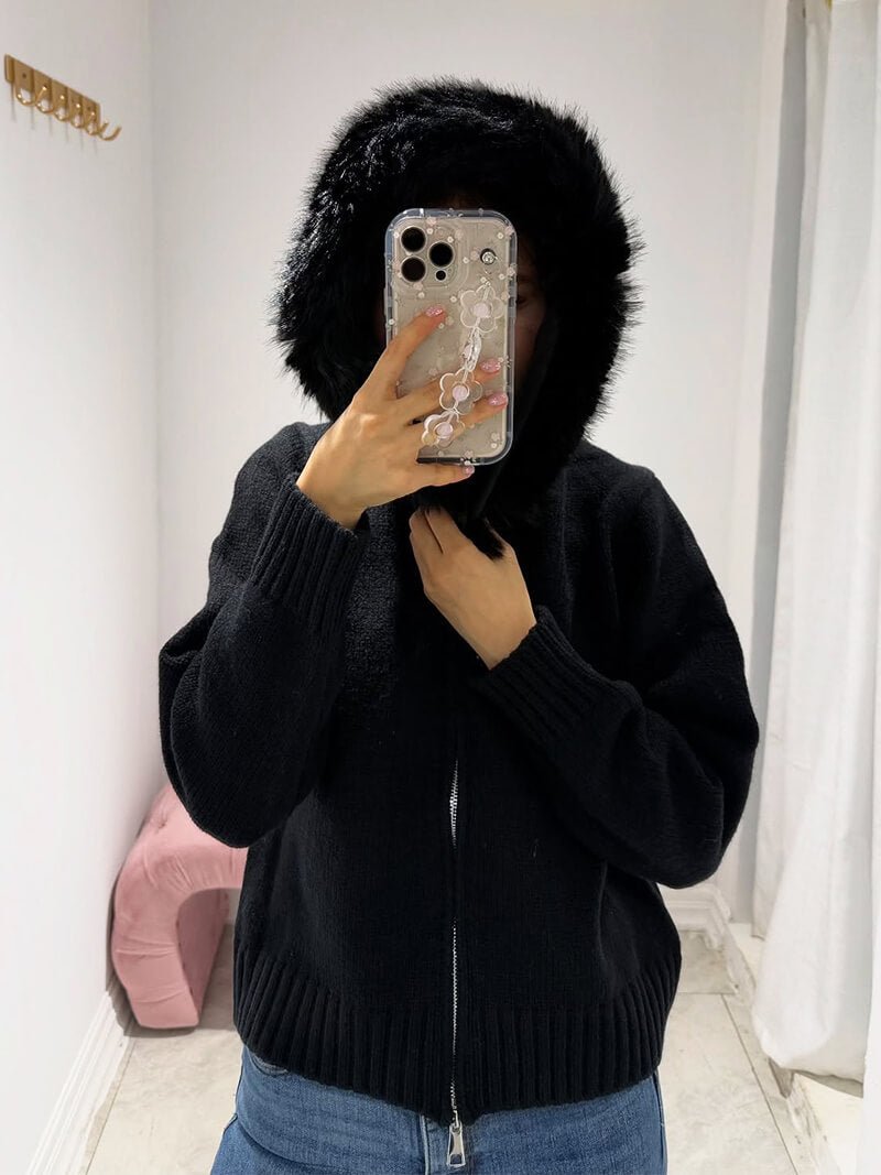 Veste en fausse fourrure Alison