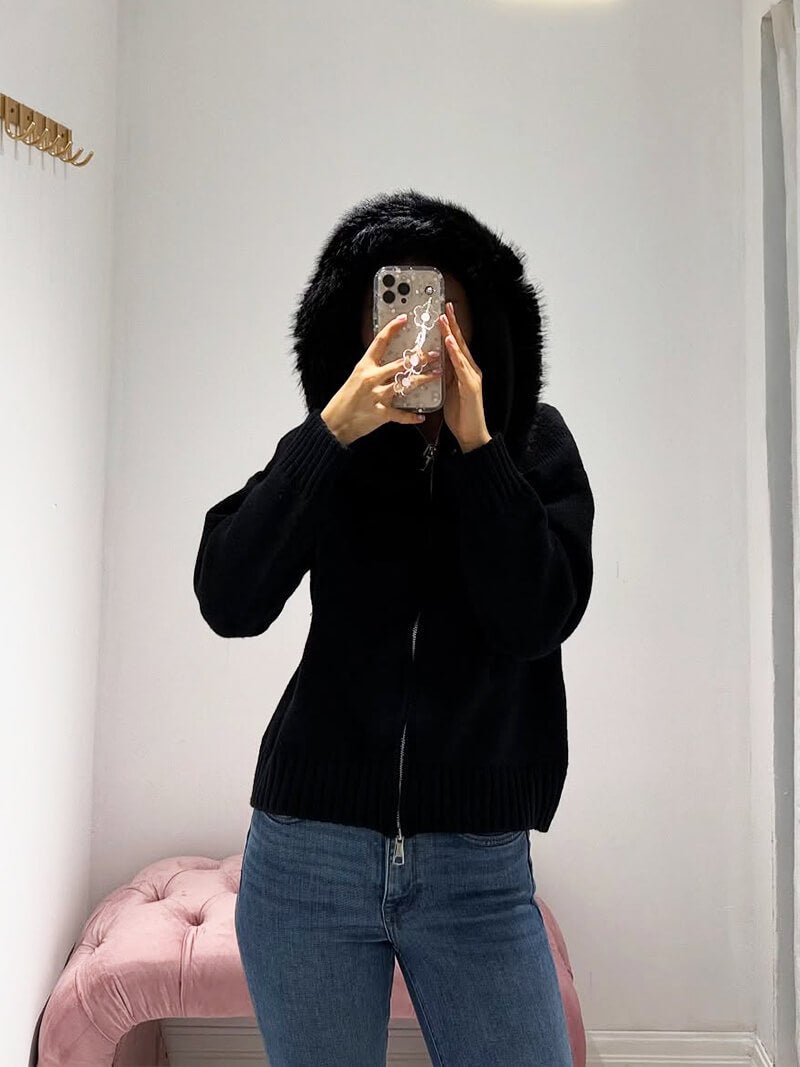 Veste en fausse fourrure Alison