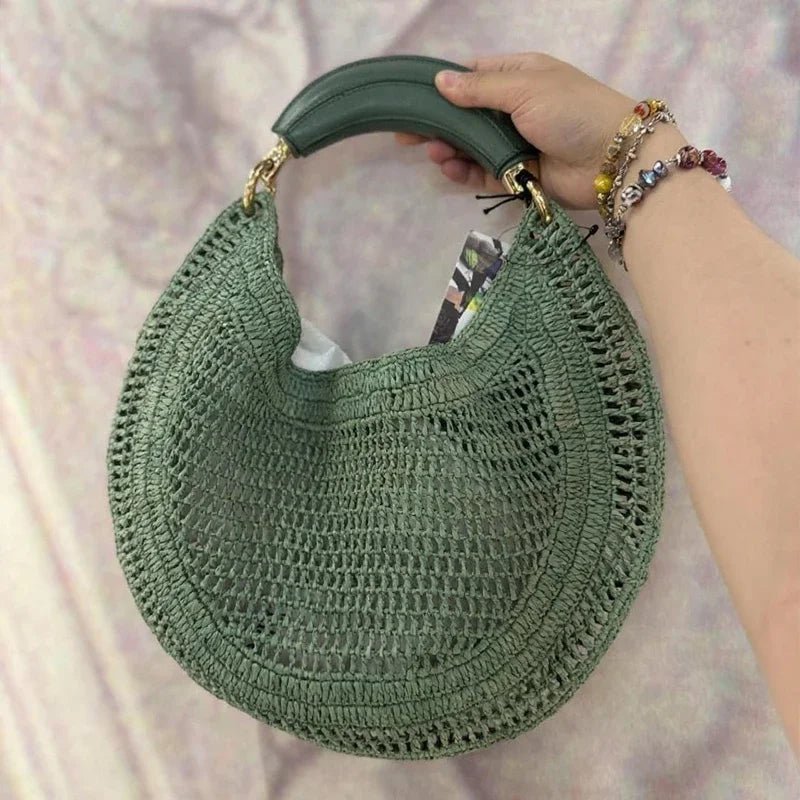 Sac hobo tressé Amanda