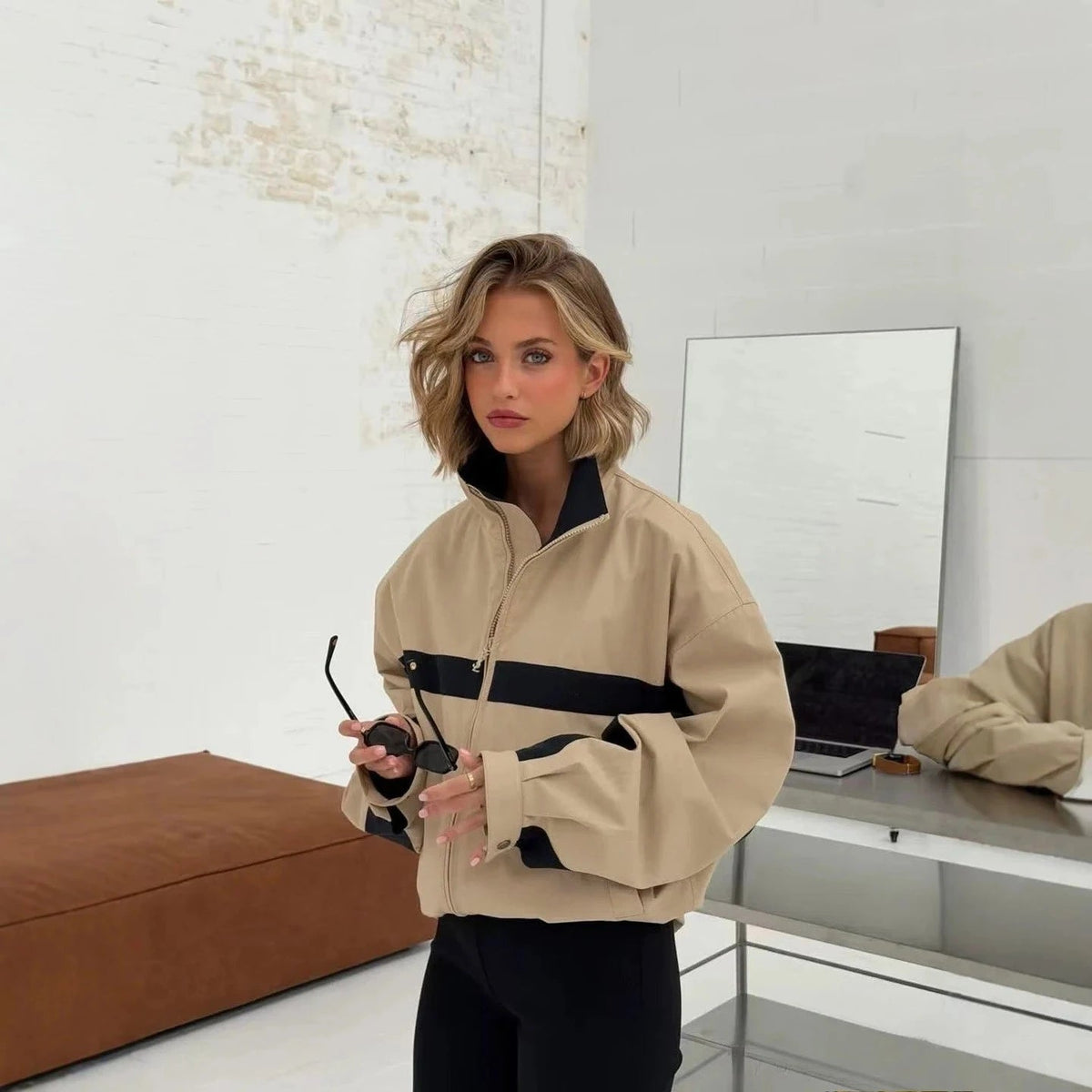 Blouson bomber vintage Amanda