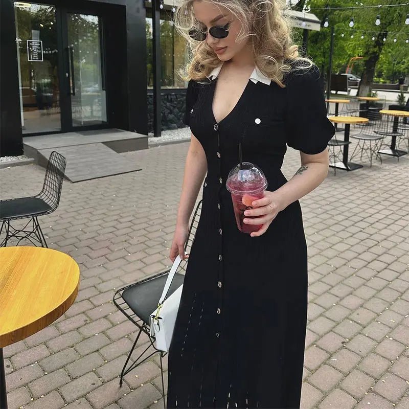 Robe en maille Amelia