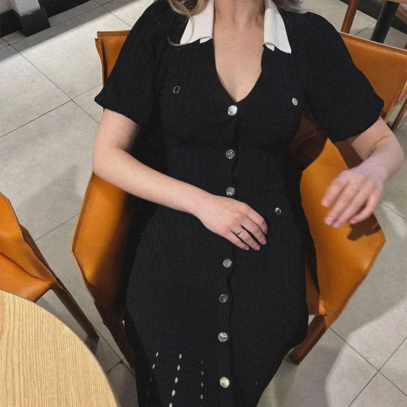 Robe en maille Amelia