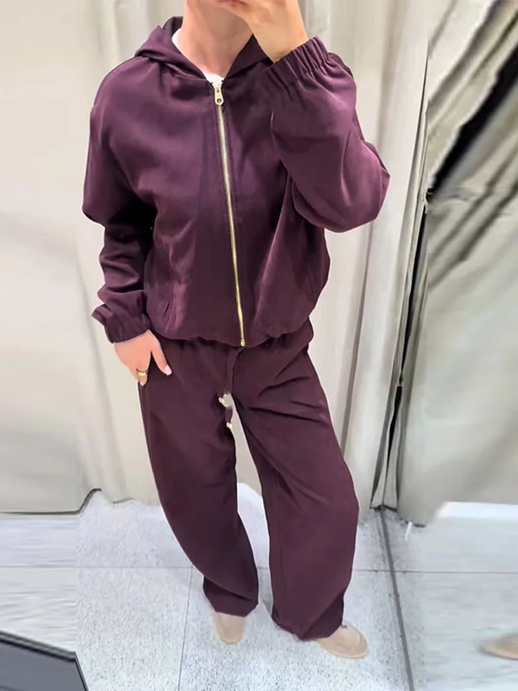 Ensemble de survêtement à capuche Amirah