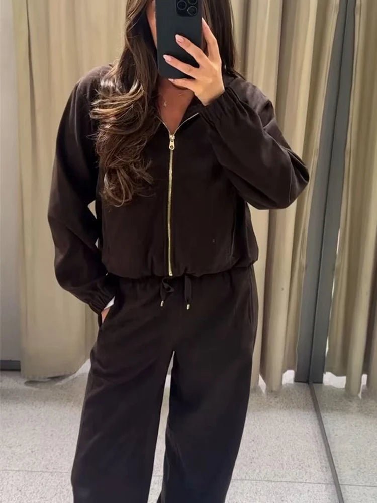 Ensemble de survêtement à capuche Amirah