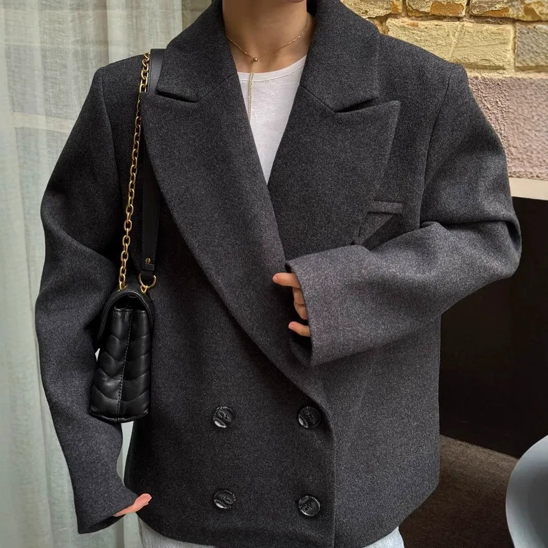 Manteau-blazer décontracté Angeline