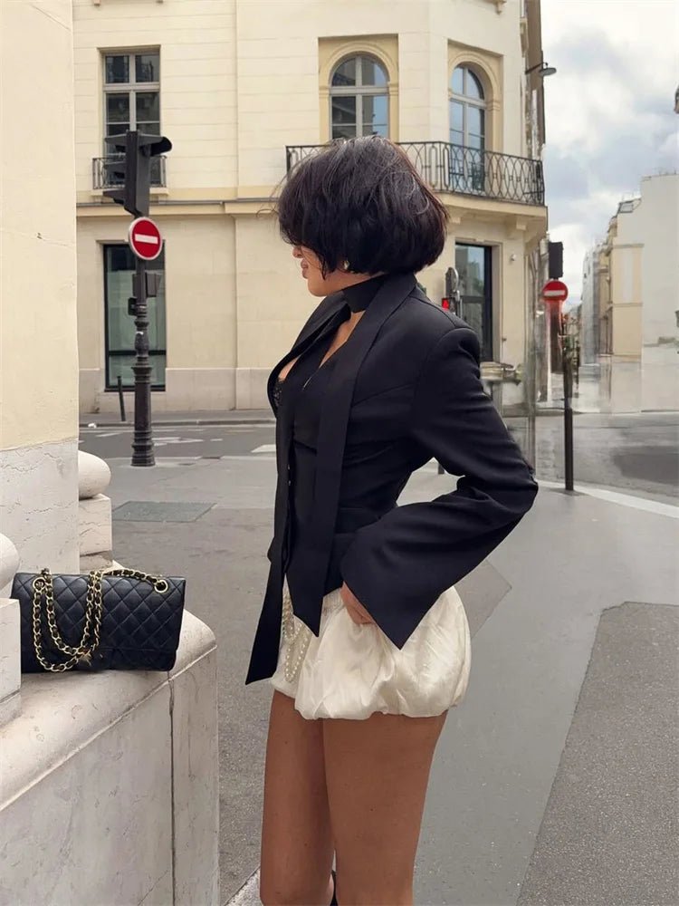 Blazer Angie à lacets