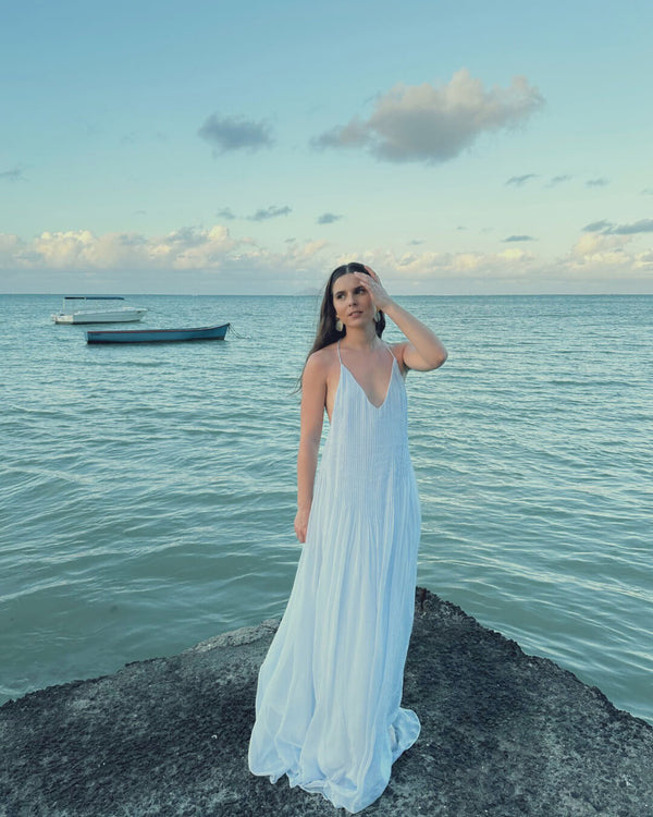 Anna Backless Maxi Dress