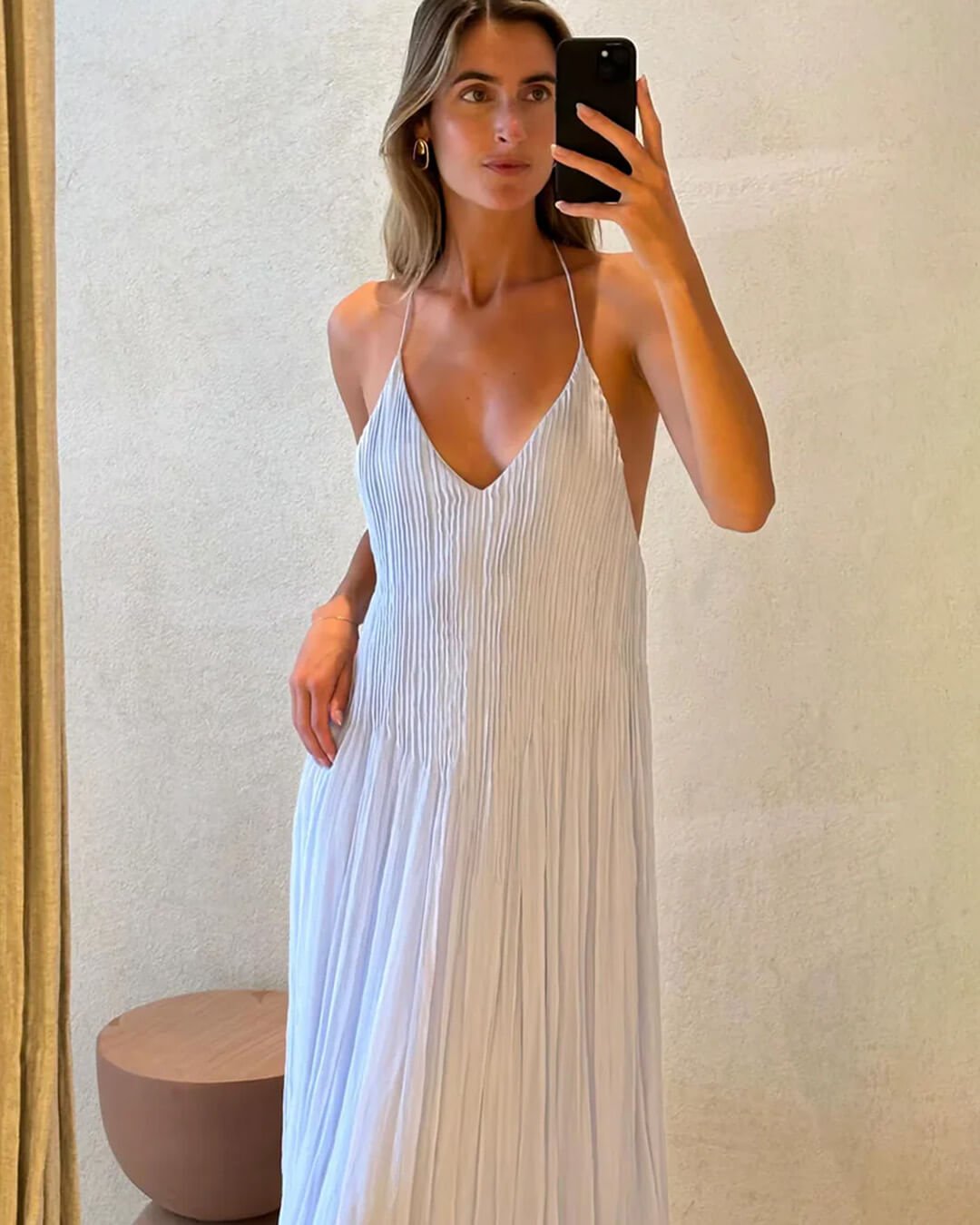 Robe longue dos nu Anna