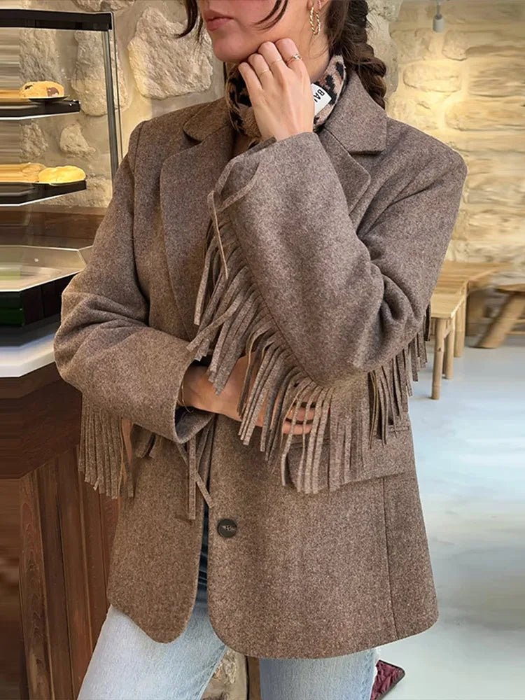 Manteau blazer ajusté Anna