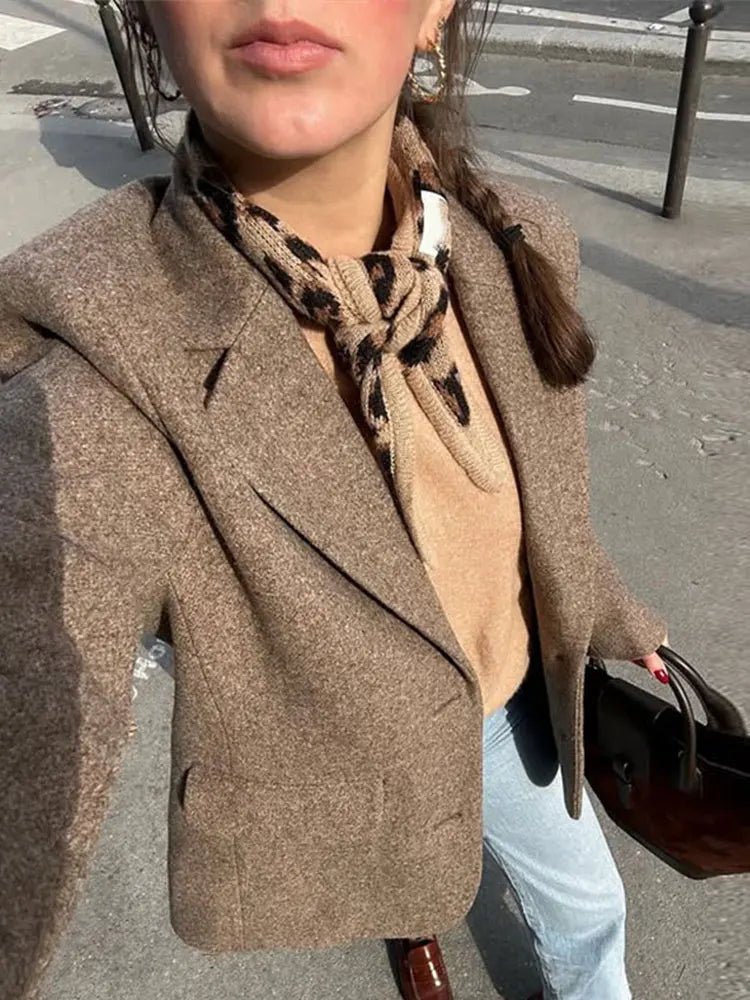 Manteau blazer ajusté Anna