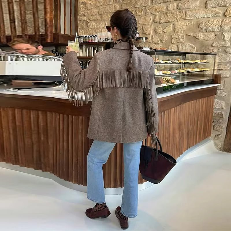 Manteau blazer ajusté Anna
