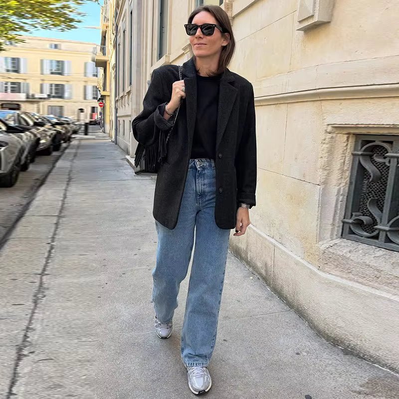 Manteau blazer ajusté Anna