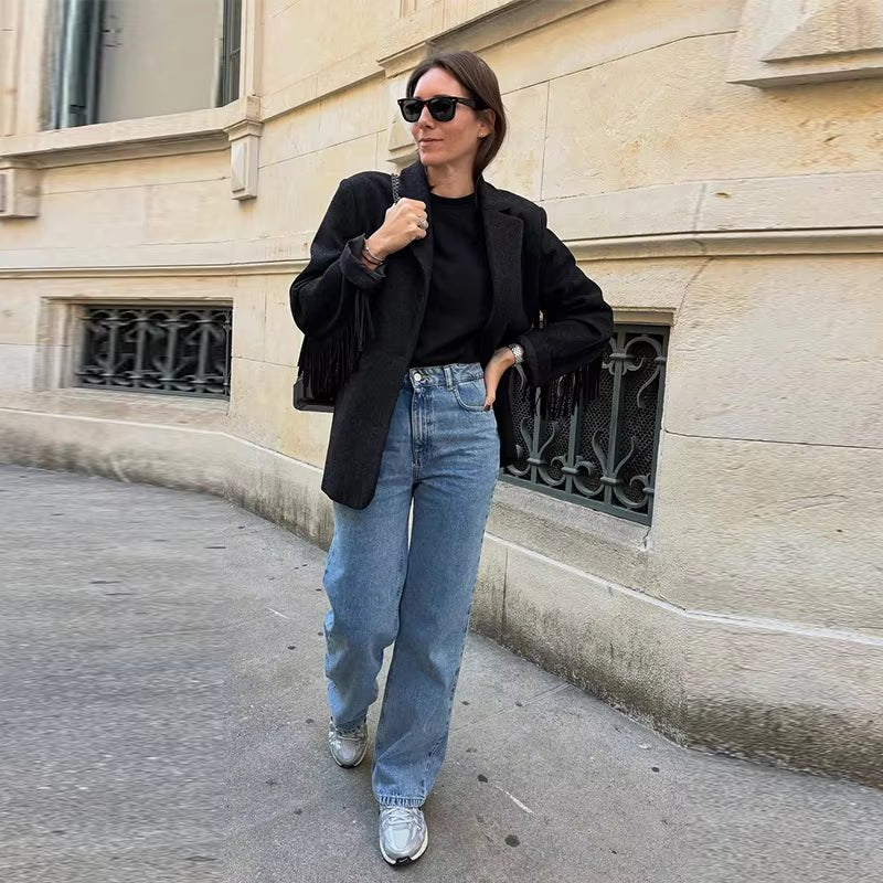 Manteau blazer ajusté Anna