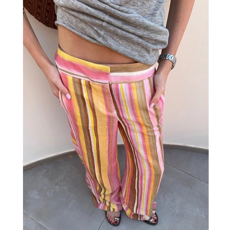 Pantalon palazzo ample Anne