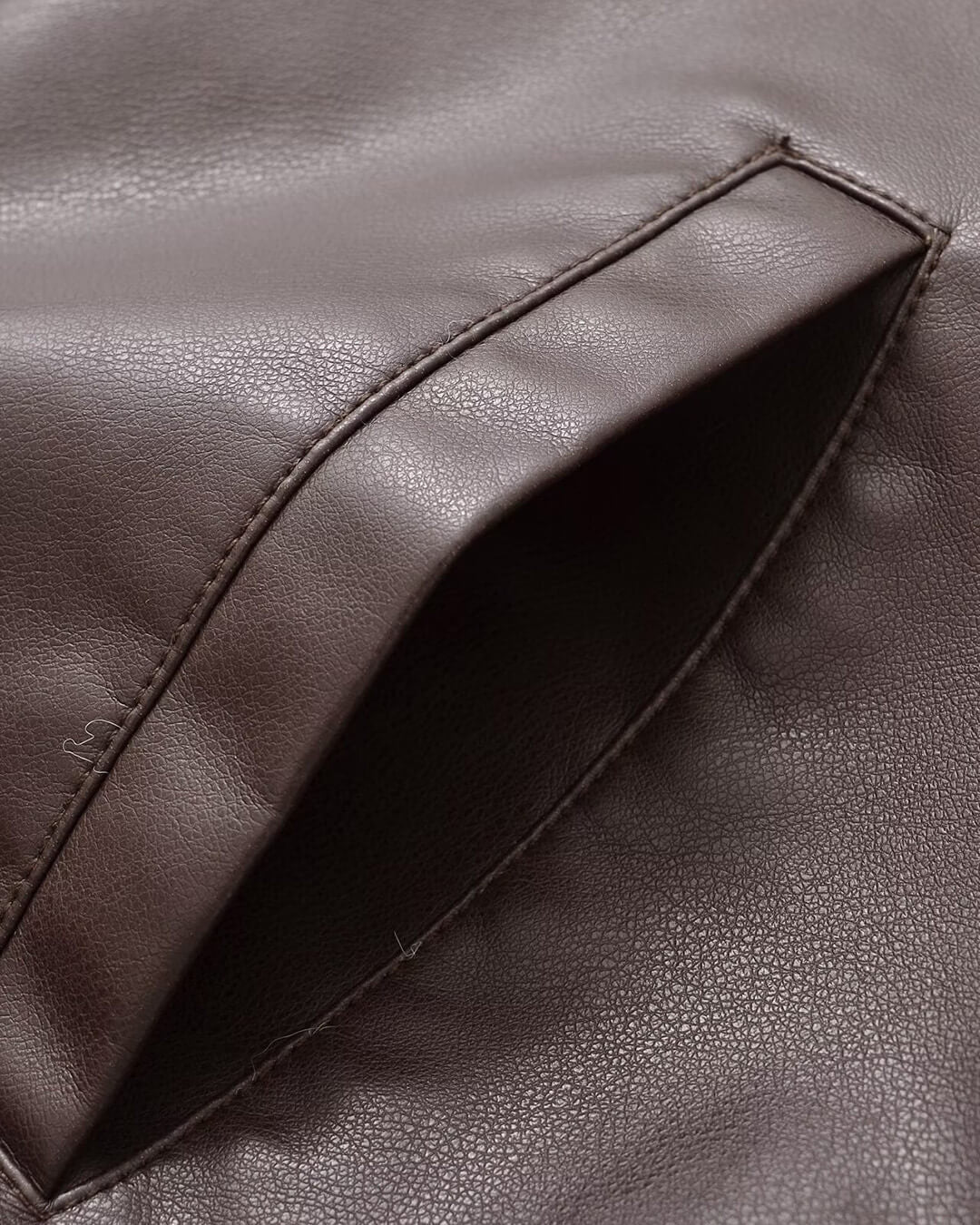 Blouson bomber en similicuir Arabella