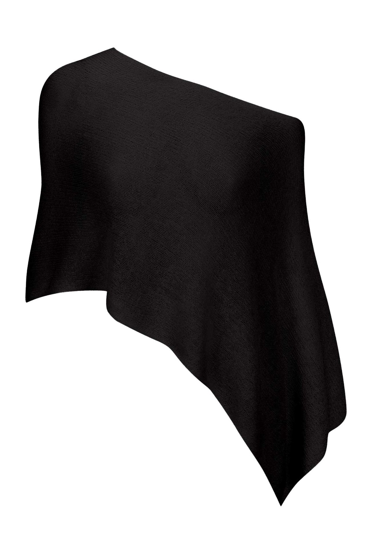 Top poncho transparent asymétrique asymétrique