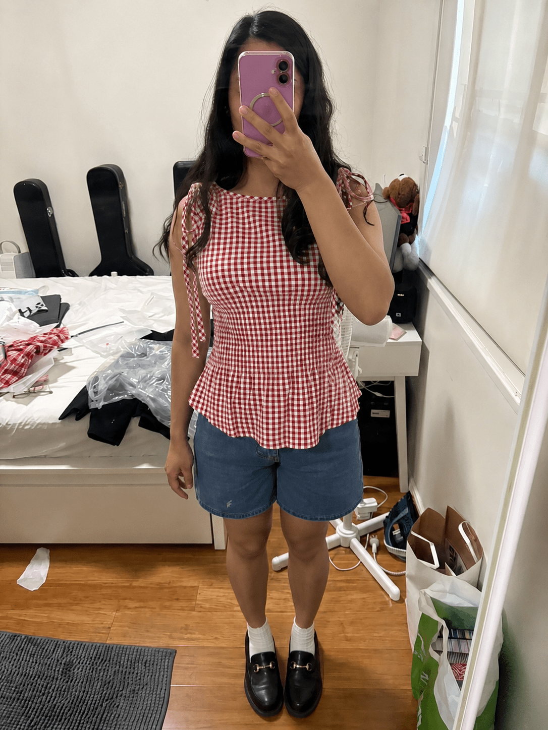 Blouse vichy vintage Audrey