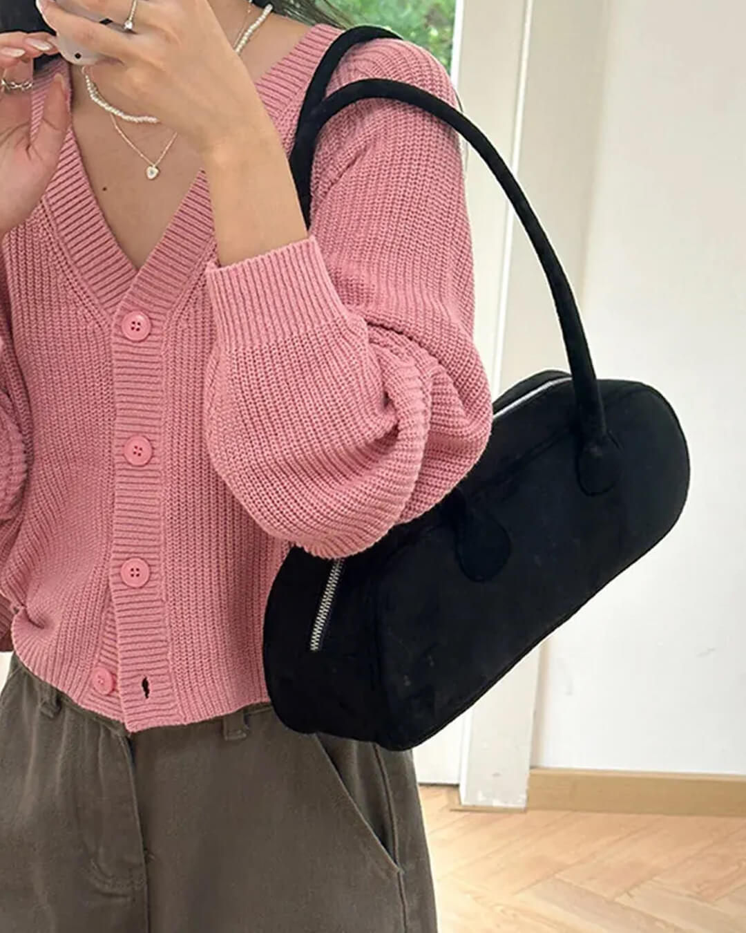Sac en daim vegan Aveline