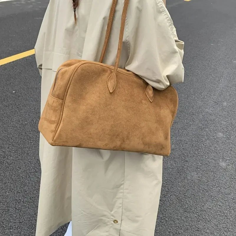 Sac cabas pour ordinateur portable Beatrice en cuir vintage