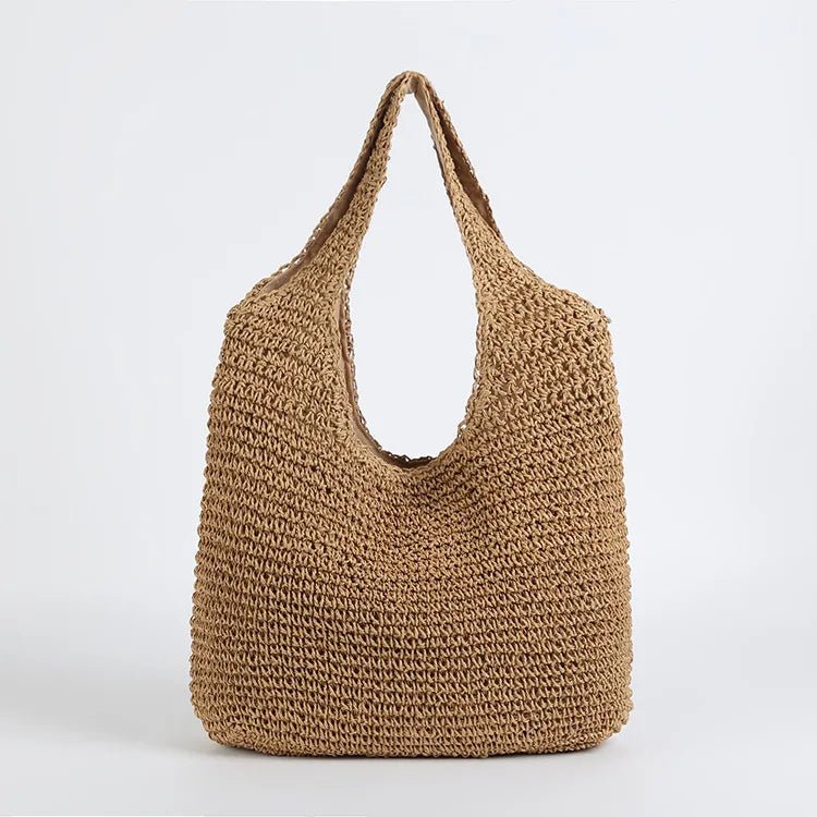Beatrice Woven Rattan Tote Bag