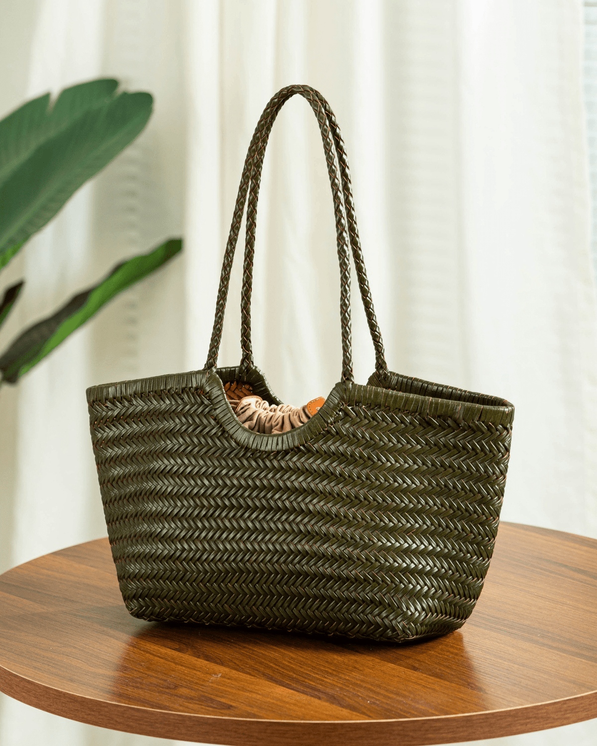 Sac cabas tissé Beatrice
