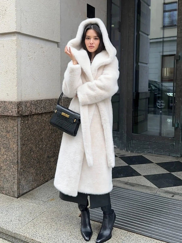 Bex Hooded Long Coat