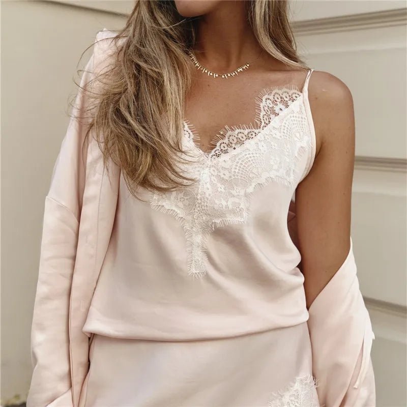Bianca Satin Camisole Top
