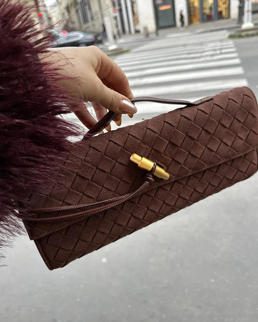 Sac en daim Bianca