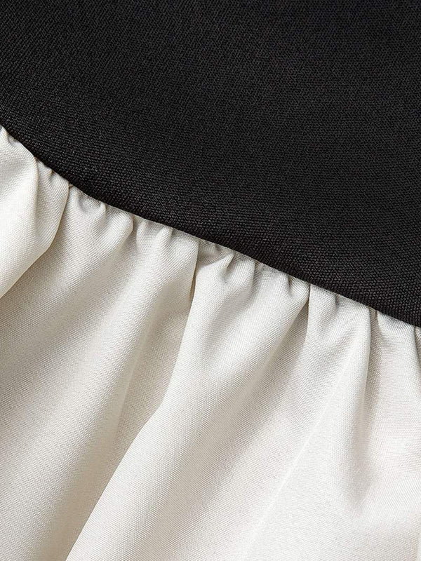 Robe courte tricotée Blair