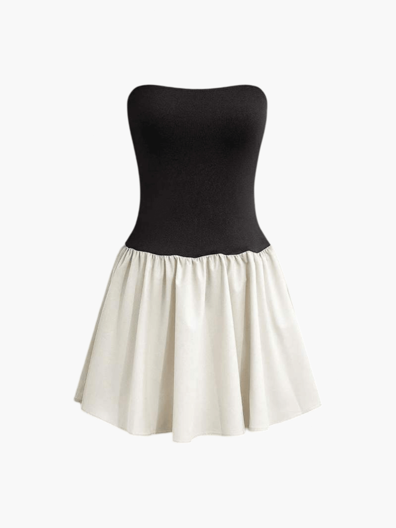 Robe courte tricotée Blair