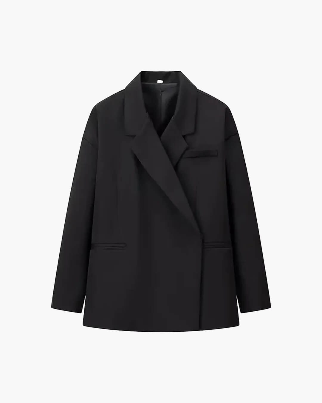 Blazer Brittany à revers et bouton unique
