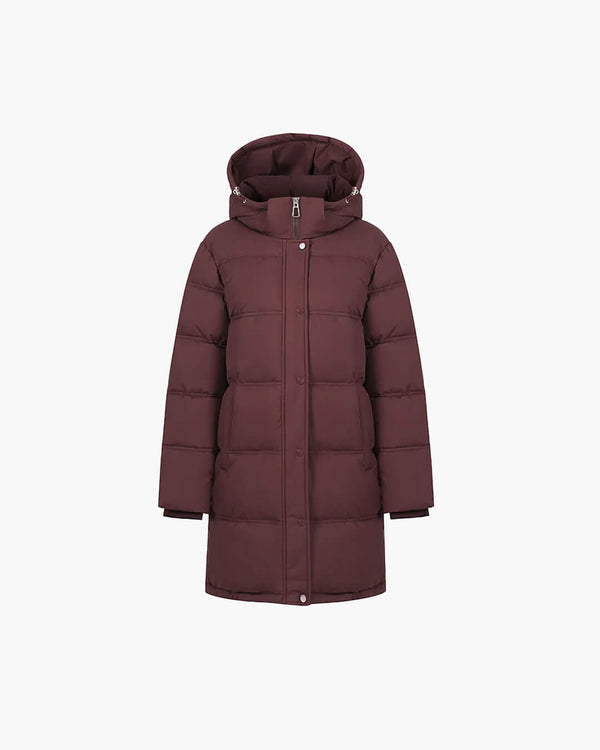 Veste parka Carlyn à capuche