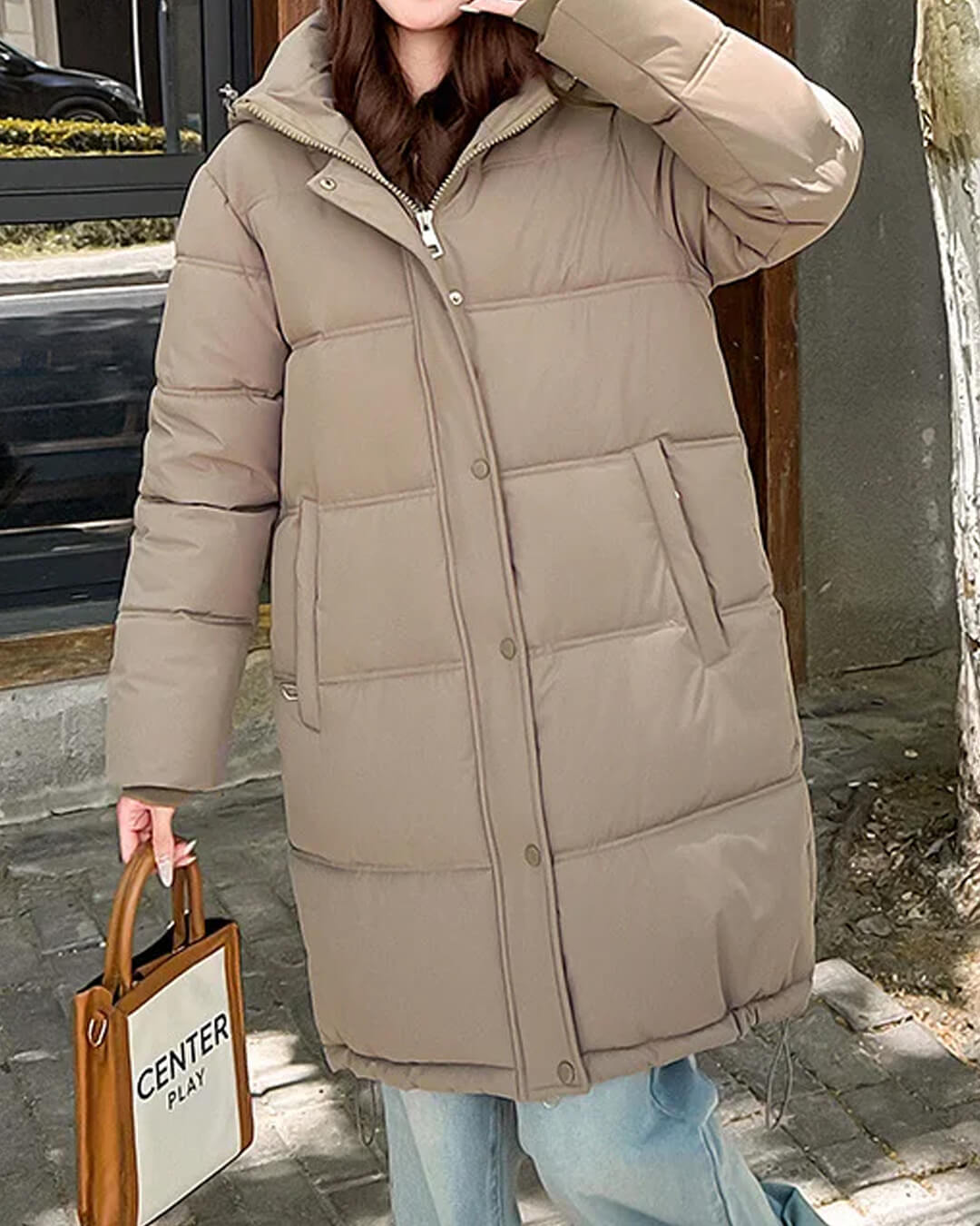 Veste parka Carlyn à capuche