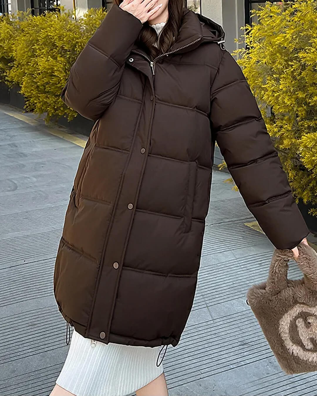 Veste parka Carlyn à capuche