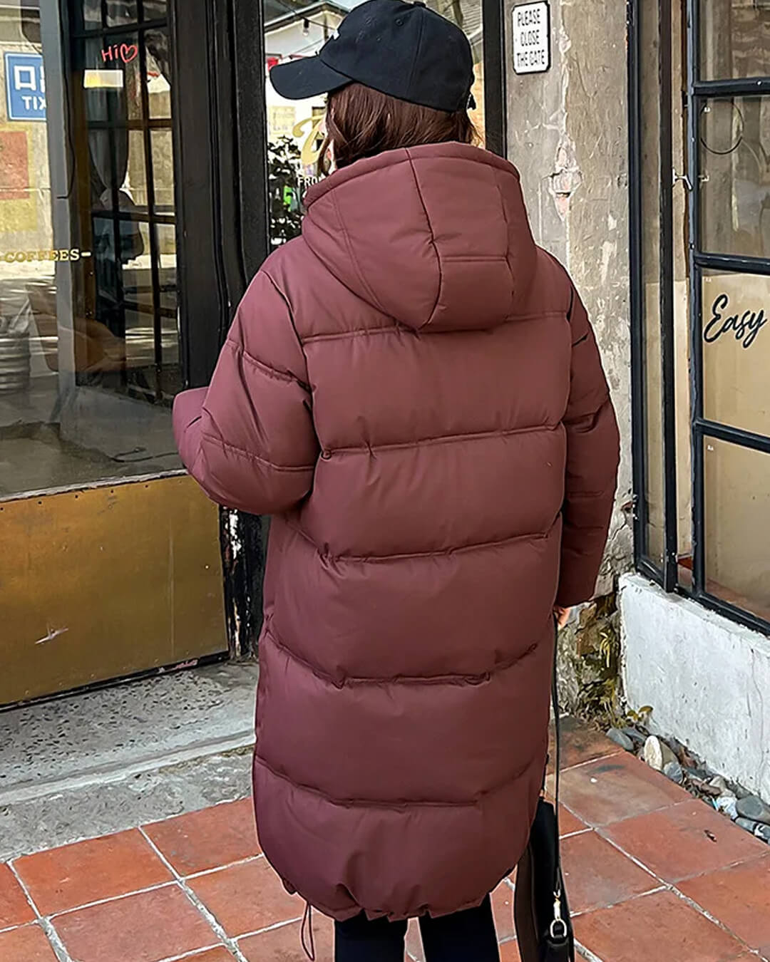 Veste parka Carlyn à capuche